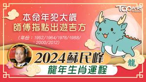 今年病位|2024年龍年布局｜蘇民峰教家居風水布局 趨旺財運桃 